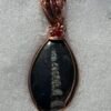 Feb2_3 "The Ancients" - Fossil Ammolite & Garnet Pendant