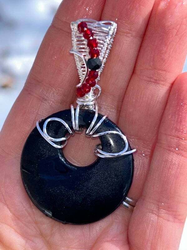 "Matrix" - Onyx Pendant