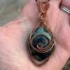 "Ceaseless Watcher" - Kambaba Jasper Pendant