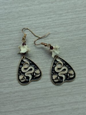 Serpent Planchette Earrings