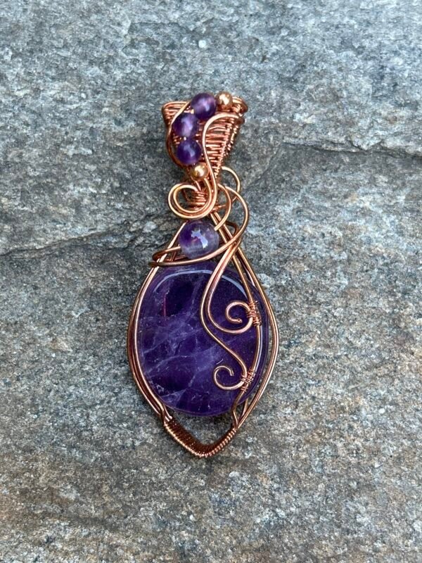 “Grapevine” - Amethyst Pendant