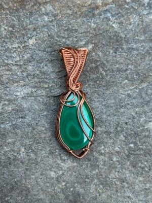 “Emerald City” - Malachite Pendant