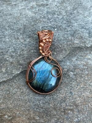 img_1792-2 “Porthole” - Blue Labradorite Pendant