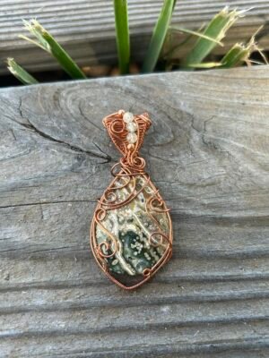 img_2479 “Hydrothermal Vent” - Ocean Jasper & Labradorite Pendant