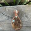 img_2480 “Coriolis Effect” - Ammonite, Aquamarine, & Amazonite Pendant