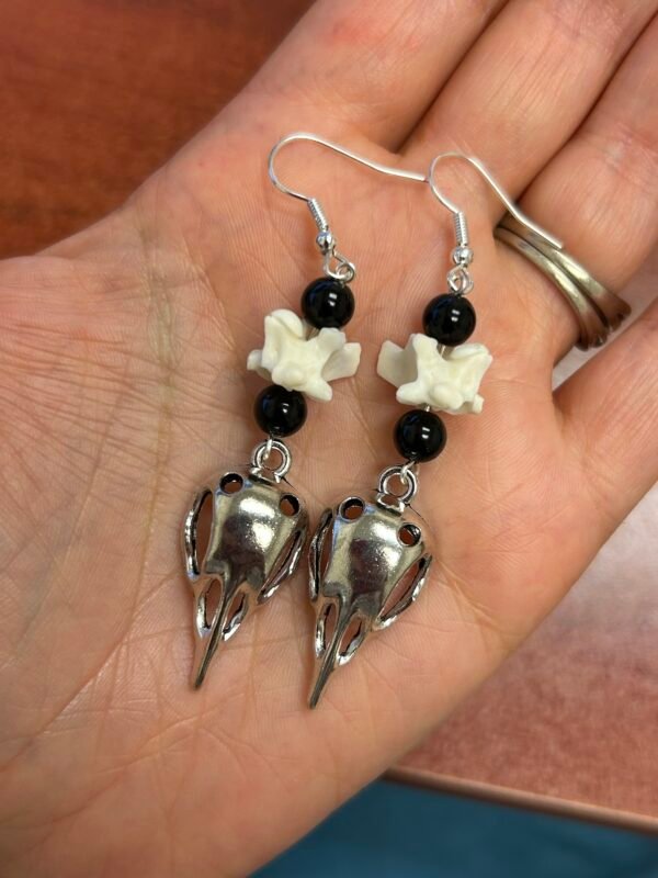 Mother Raven Earrings