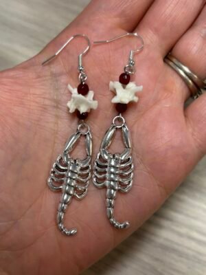 img_2948 Sinister Scorpion Earrings