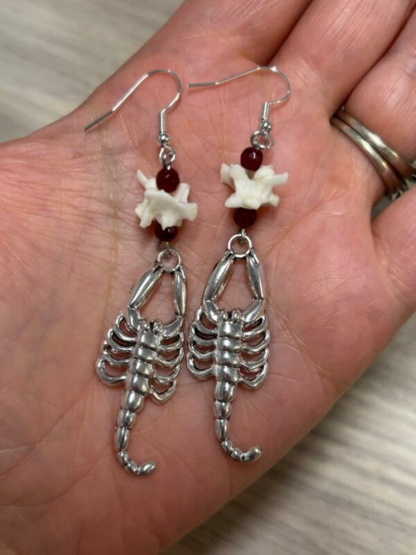 Sinister Scorpion Earrings