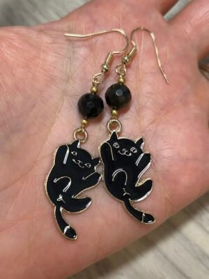 Void Cat Earrings