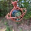 img_2839 “Interstellar” - Labradorite & Orange Garnet Pendant
