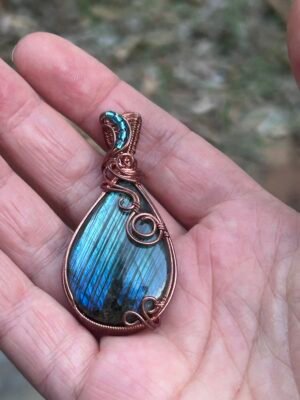 “Mermaid Grotto” - Labradorite Pendant