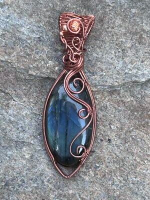 “Blueshift” - Labradorite Pendant